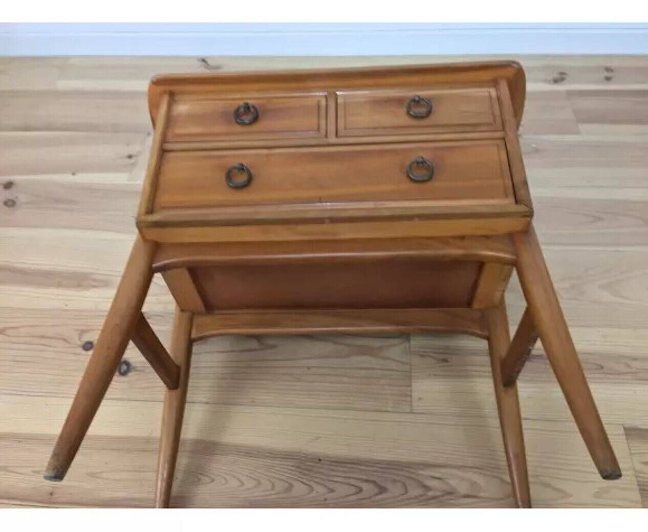 Scandinavian side table/commode, cabinetmaker's furniture, 1960s.
