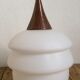 Philips suspension in opine and wood, 60s