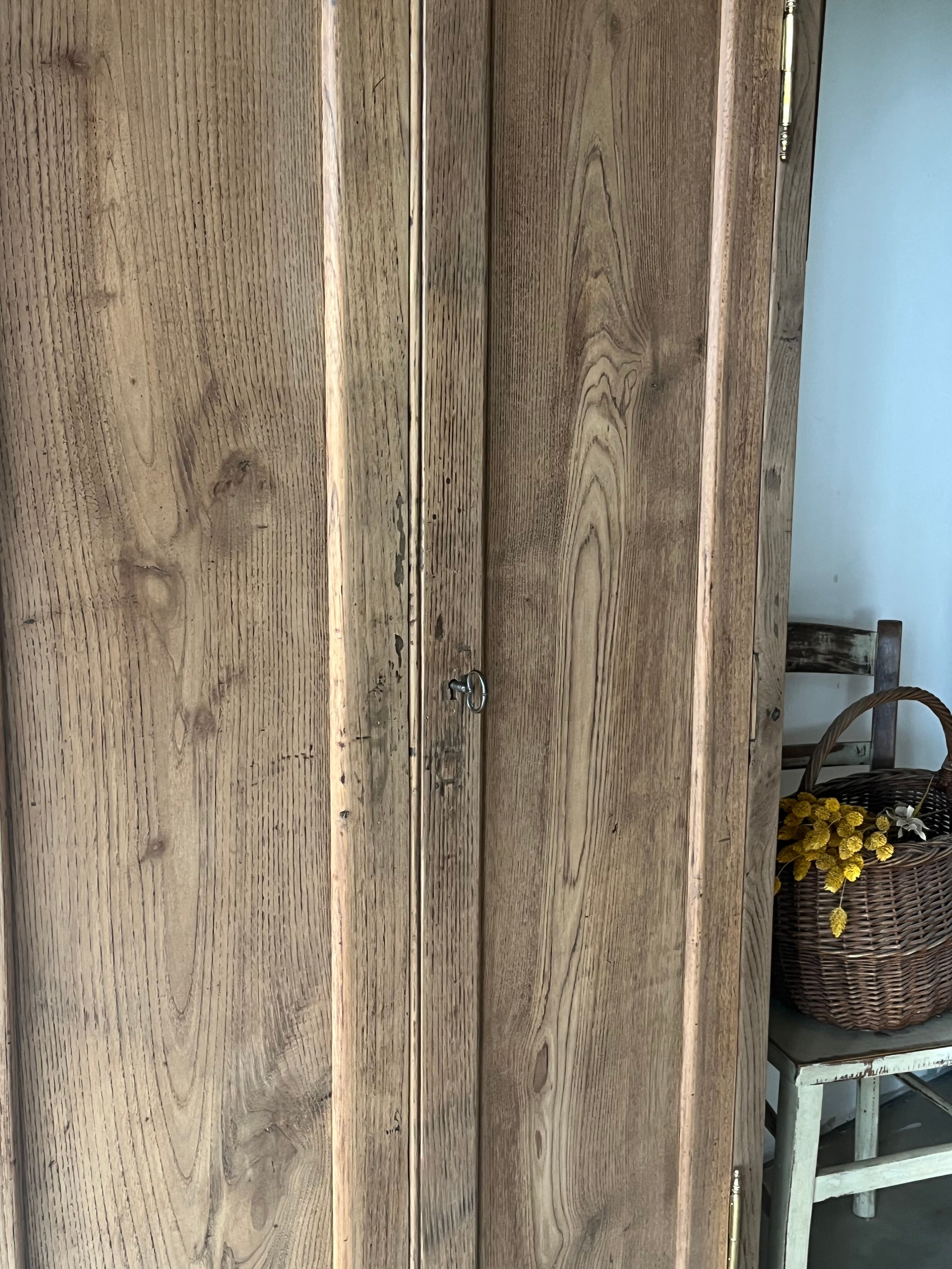 Antique chestnut wardrobe