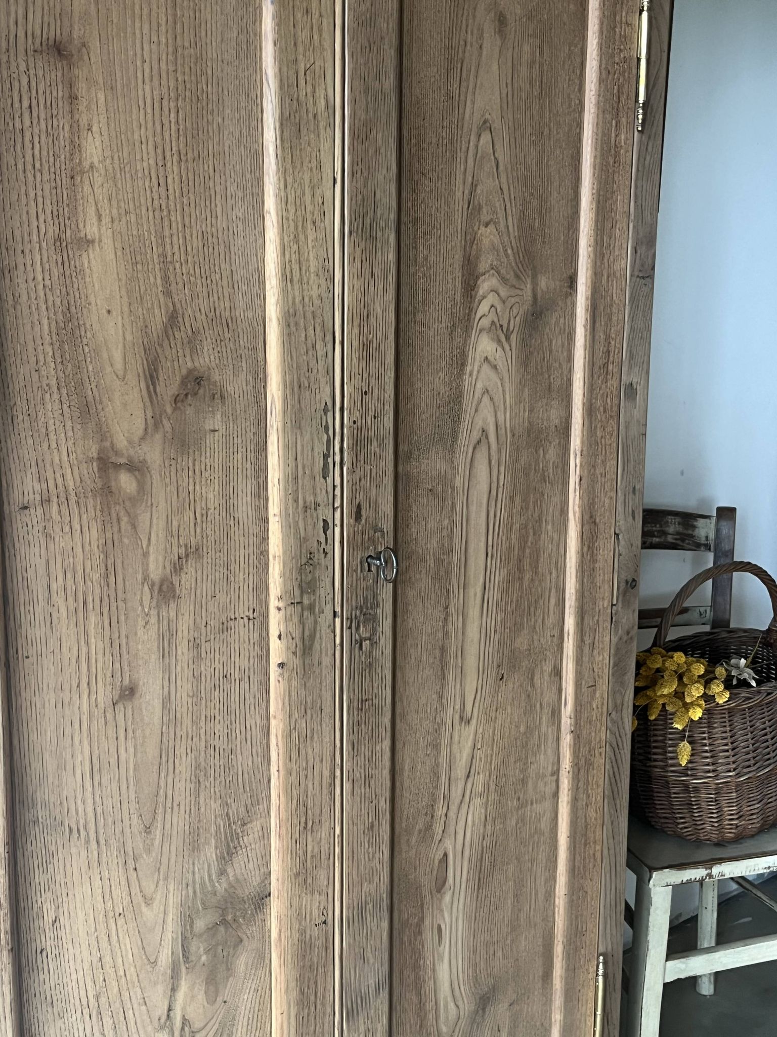 Antique chestnut wardrobe