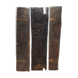 3 part door panel from the Nupe people of Nigeria, 1920s