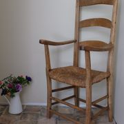 Straw armchair