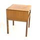 Walnut bedside table, Sweden, 1960