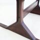 Modern mid-century wooden desk by Gianfranco Frattini for Bernini
