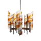 Pendant lamp, Murano glass, Italian design, 1970s, production: Italy