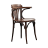 Bauman-style Bistrot chair oak armrests
