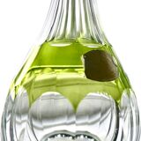 Carafe à vin en cristal, motif osman, signé val st lambert