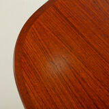 Gudme Mobelfabrik rosewood table with extensions, Denmark 1970s