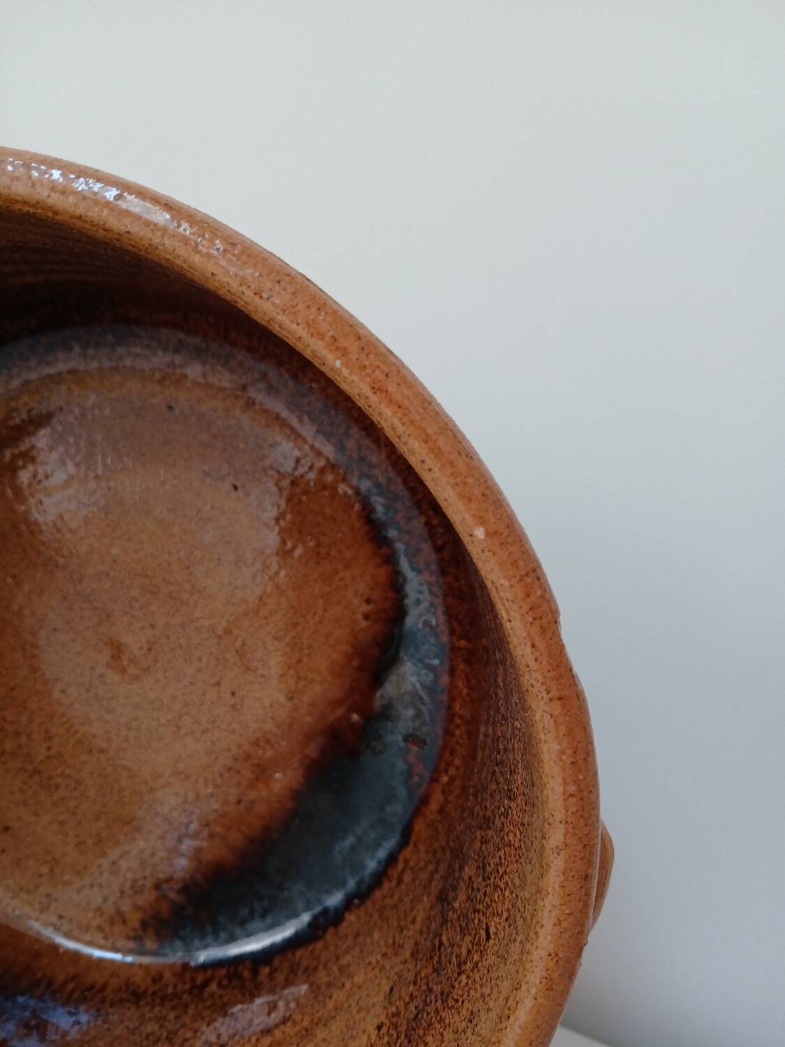Vegetable salad bowl terracotta pottery