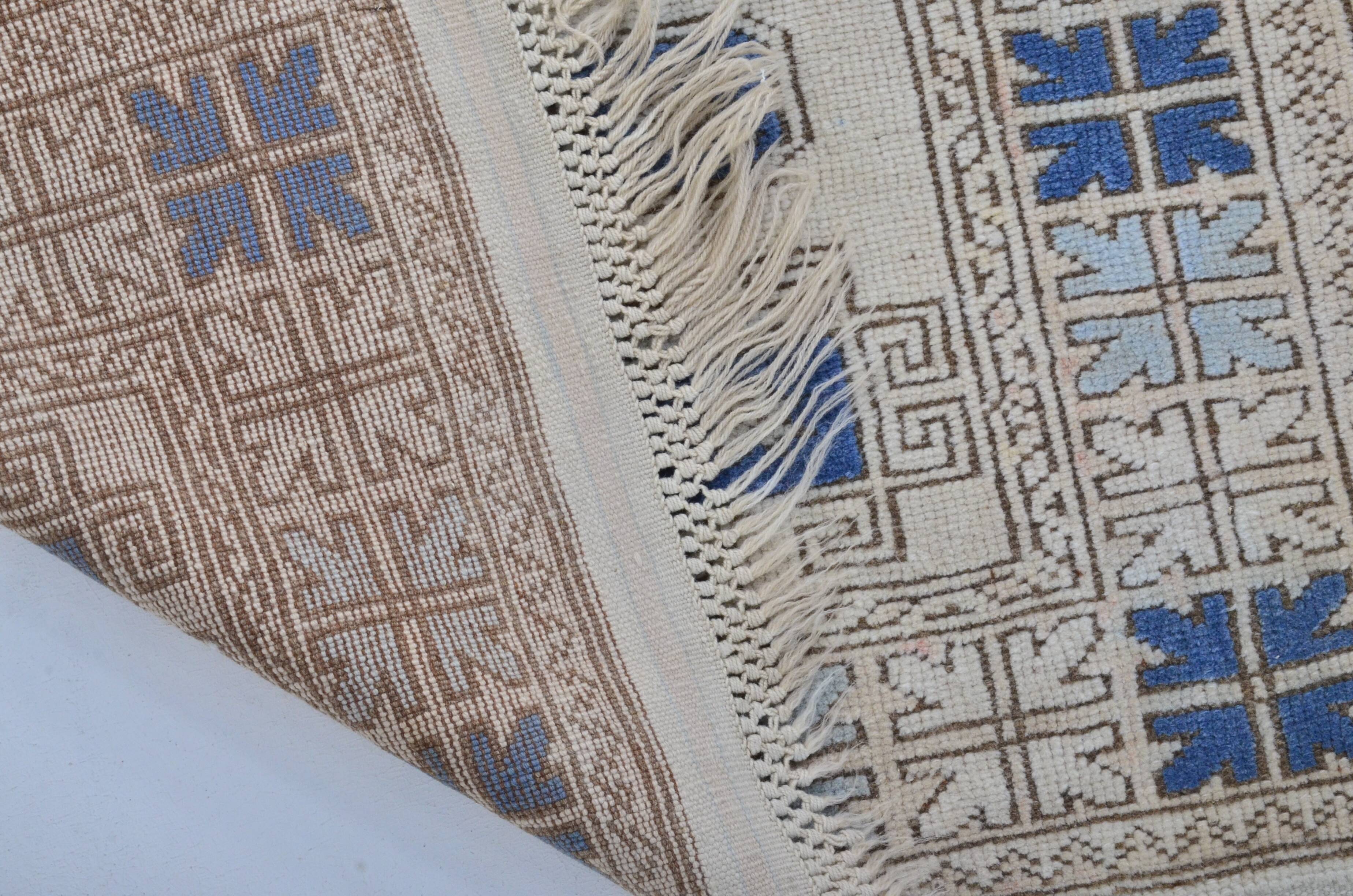 Turkish Oushak handmade rug sku 3593