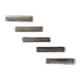 Set of 5 modernist knife rests in cut crystal - 1950s/1960s