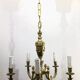 Louis XVI Bronze Chandelier 5 Lights