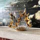 Bayel crystal bowl and gilding, 1950-60