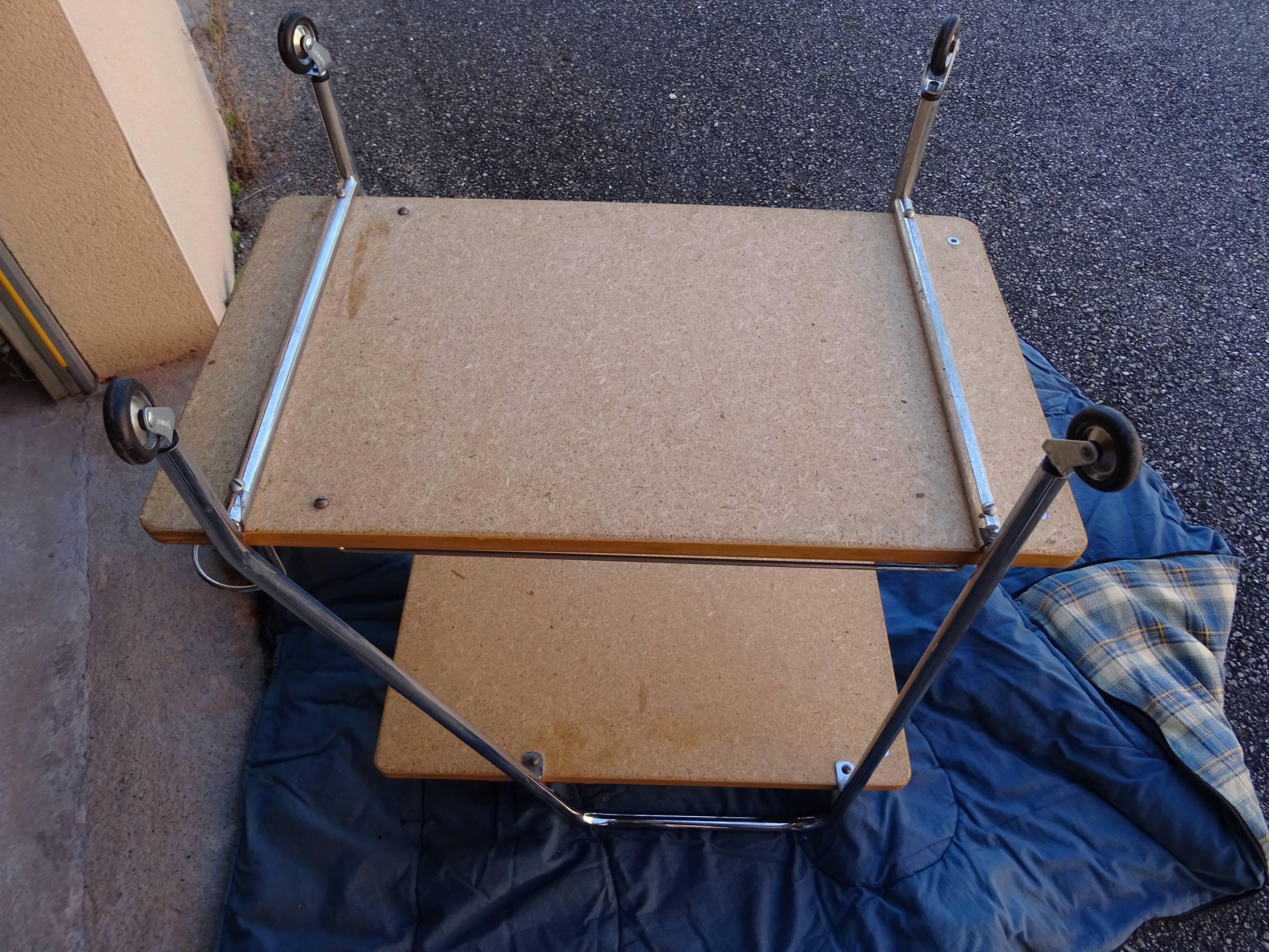 Vintage 1960s serving trolley bar