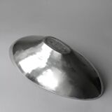Polished Aluminum Contemporary Large Deep Bowl