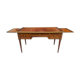 Flat mahogany desk in louis XVI style