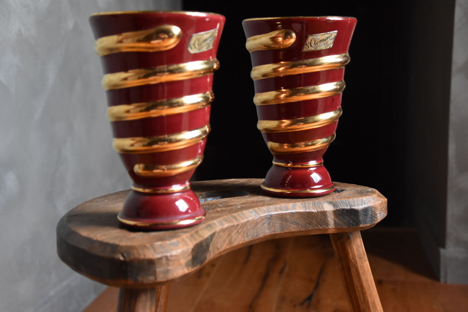Paire de vase saint clément