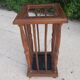 Vintage wooden umbrella holder