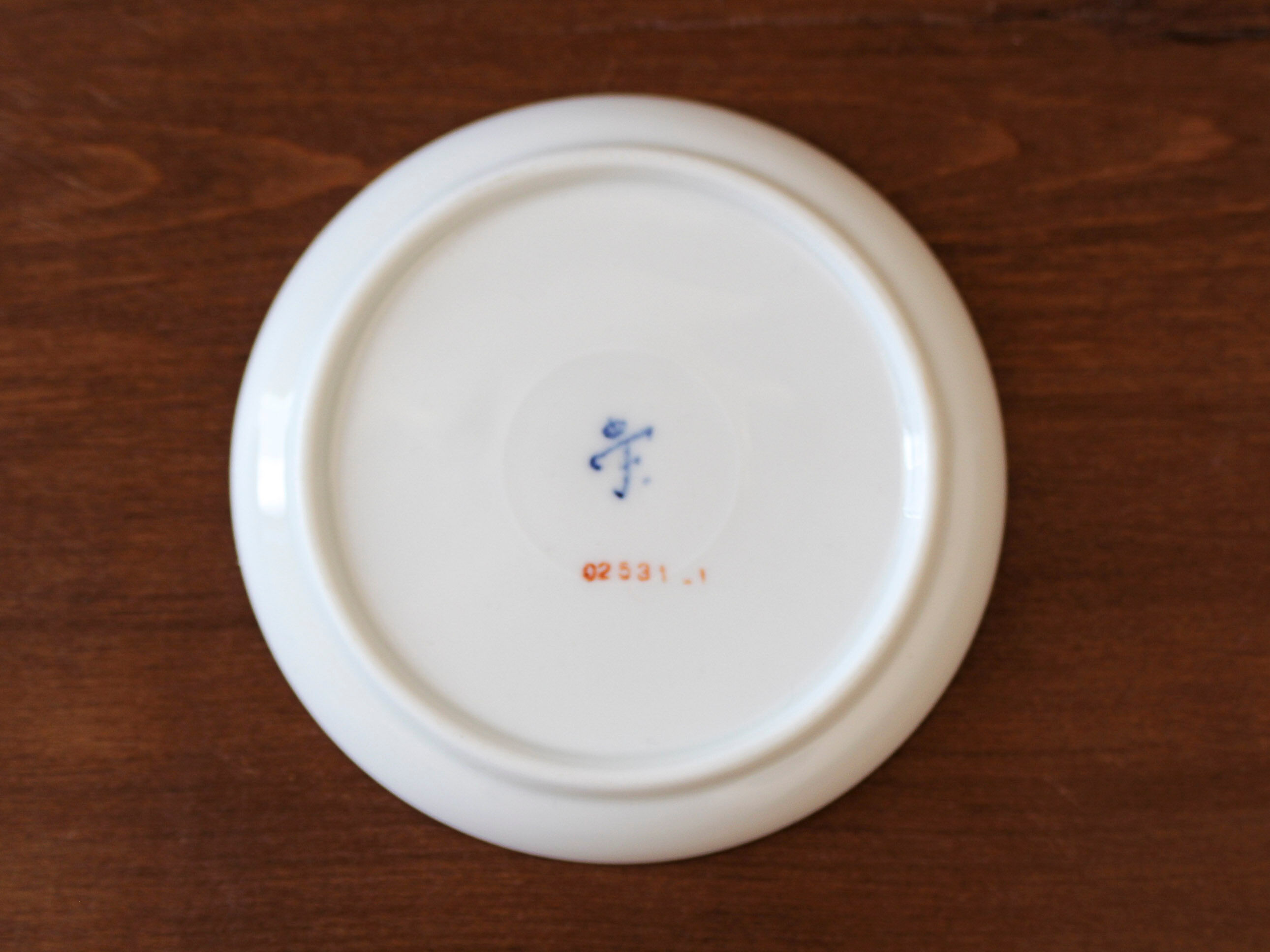 6 vintage furstenberg flower coasters