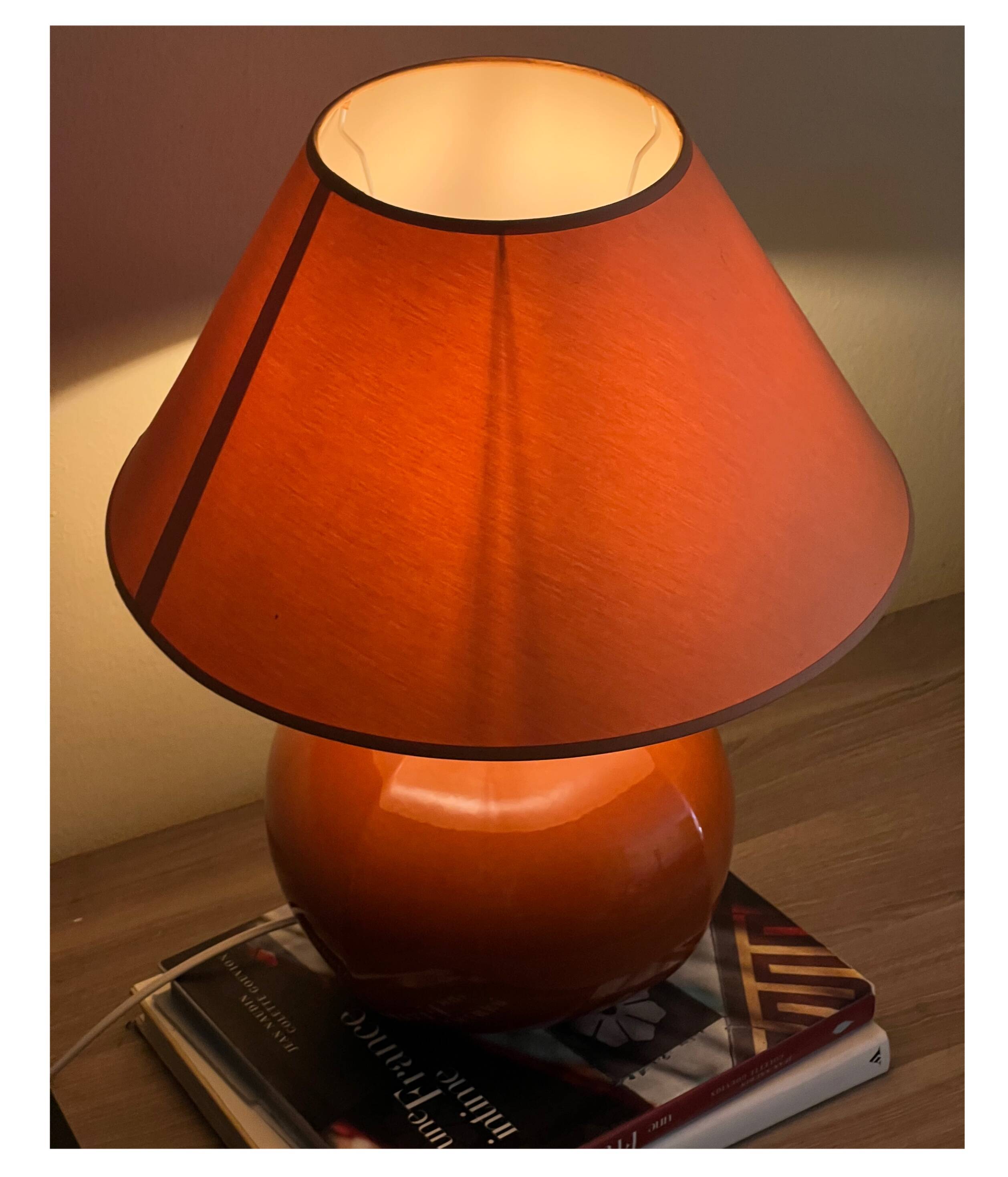 Lampe de table en céramique Kostka
