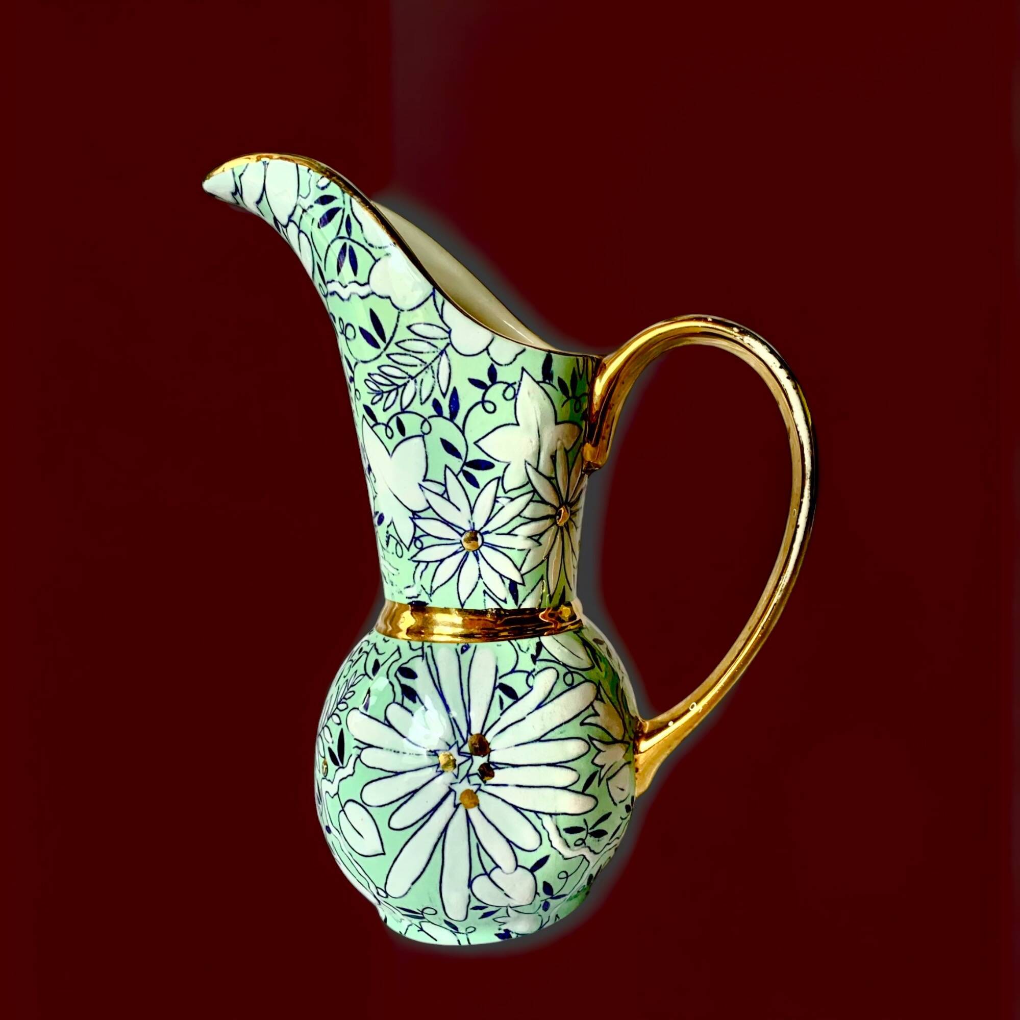 Art Deco vase or pitcher Raymond Chevallier for Boch La Louvière