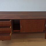 Modernist long sideboard of the 1970s