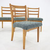 1960s Set of 4 Oak Dining Chairs ,Czechoslovakia