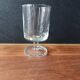 6 cavalier glasses 11 cl Luminarc model "Sweden" transparent vintage France