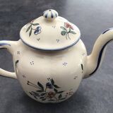 Old earthenware teapot