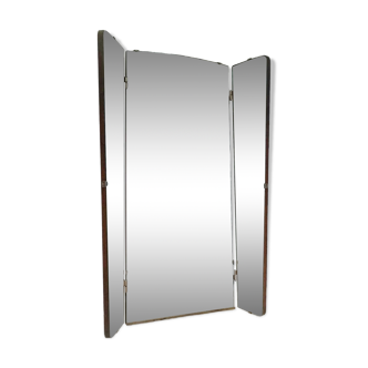 Large barber mirror