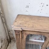 Enfilade display cabinet, solid oak, 1920.