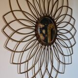 Mirror flower metal