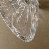 Vase en verre d'art Orrefors de conception suédoise