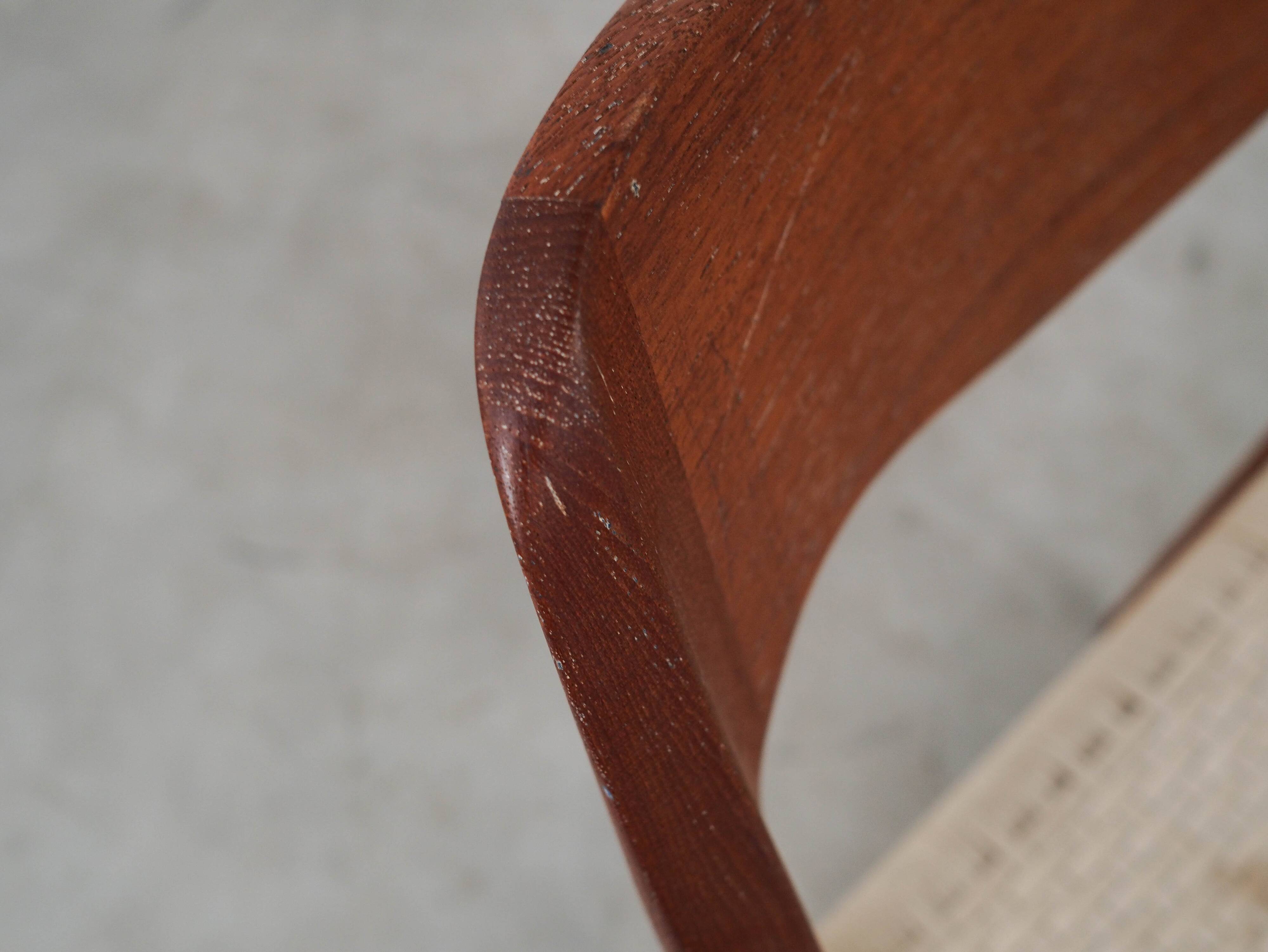 Teak chair, Danish design, 1960s, designer: Niels Otto Møller