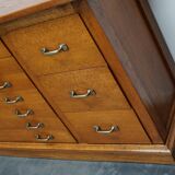Oak Apothecary Cabinet, Netherlands, 1930s