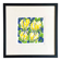 Cheerful silkscreen "yellow tulips" by Ad van Hassel, Dutch art