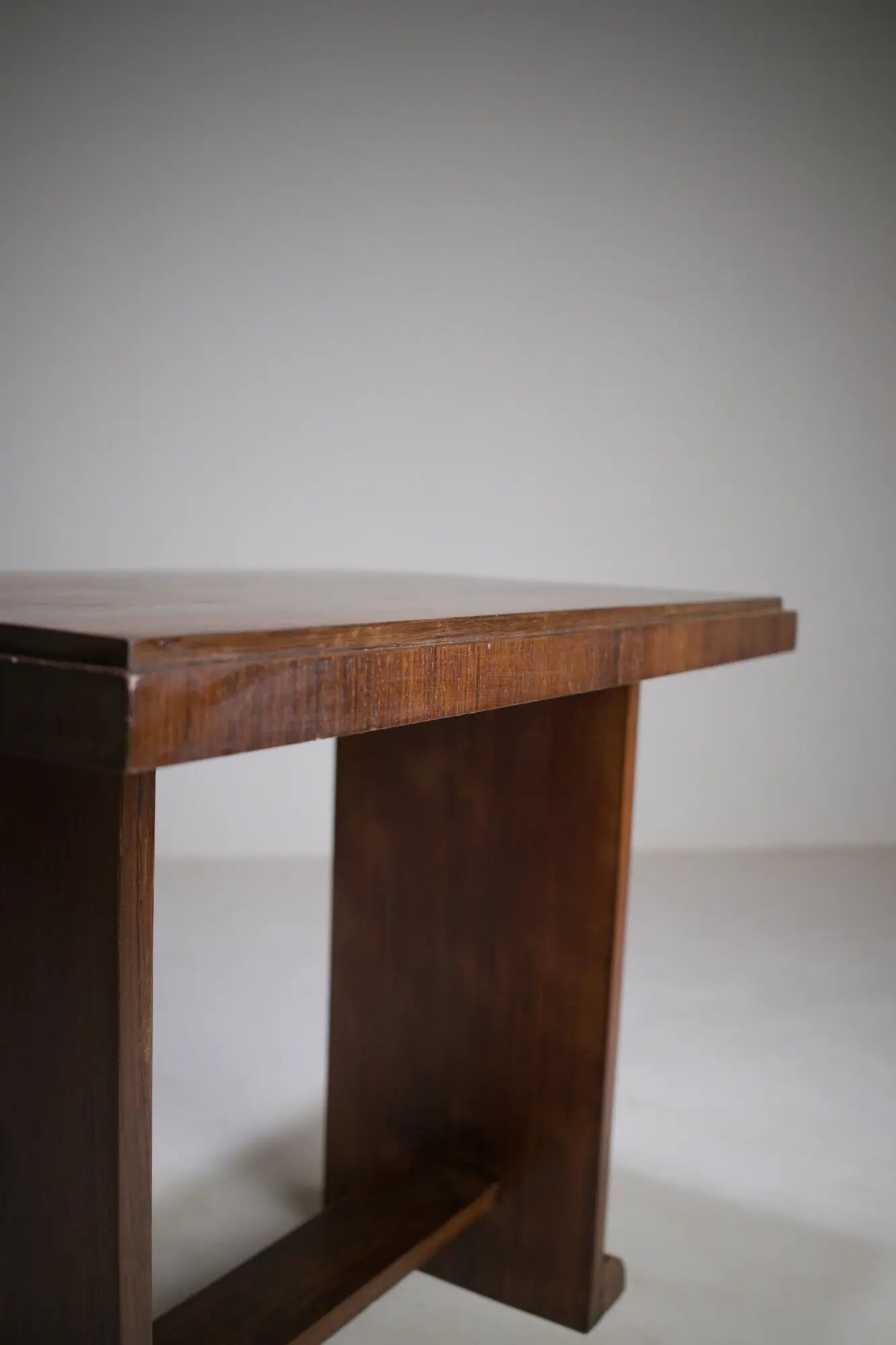 Art Deco side table in rosewood, circa 1930.
