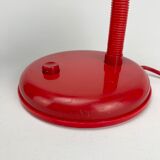 Vintage red monochrome desk lamp