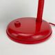 Vintage red monochrome desk lamp