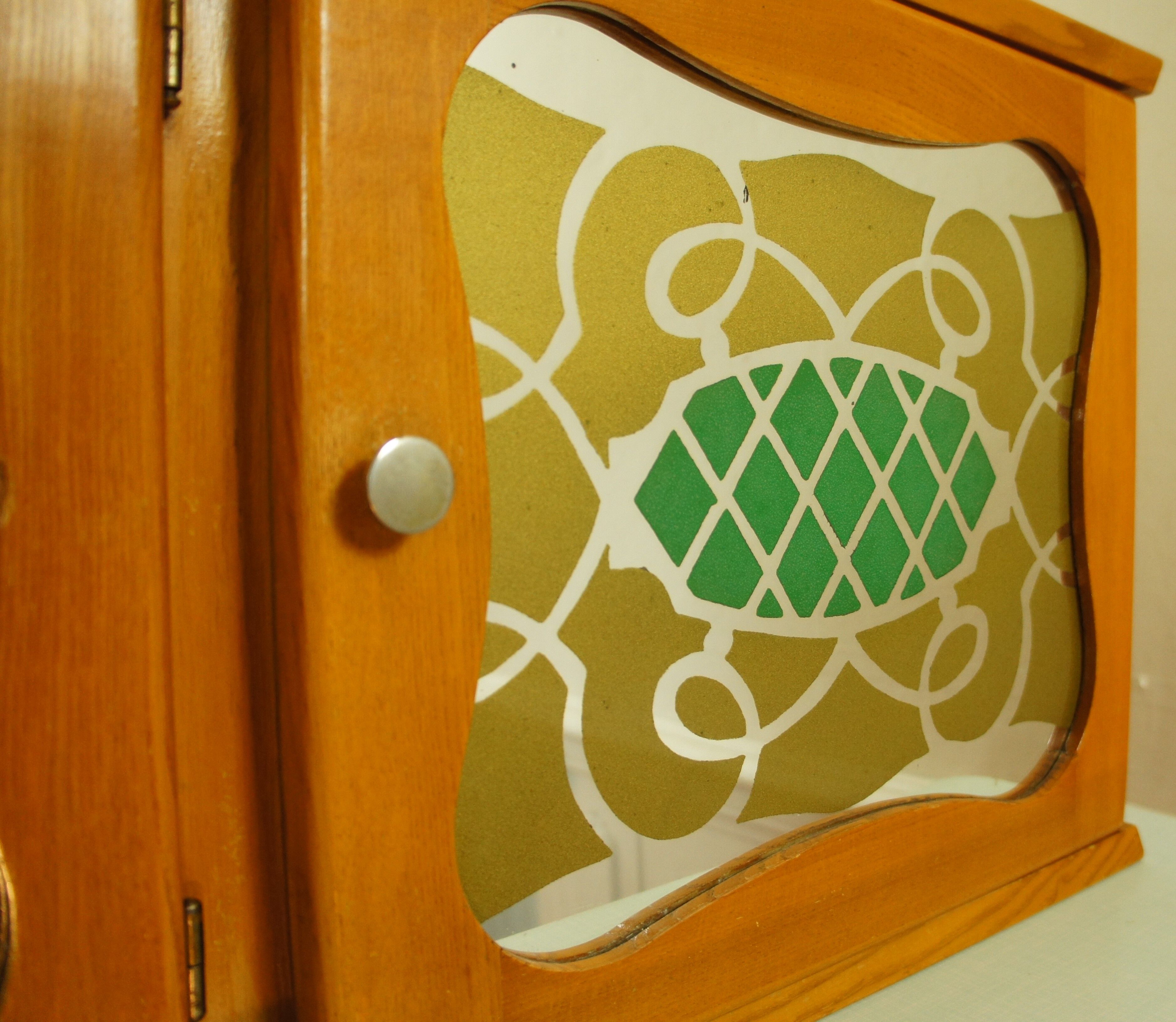 Buffet "Mado" 2 beech and Formica bodies