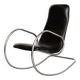 Vintage S826 Cantilever Rocking Chair in Chrome by Ulrich Böhme for Thonet