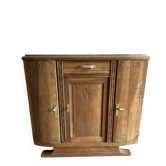 Buffet bahut art deco en noyer brut