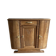 Buffet very art deco in raw walnut