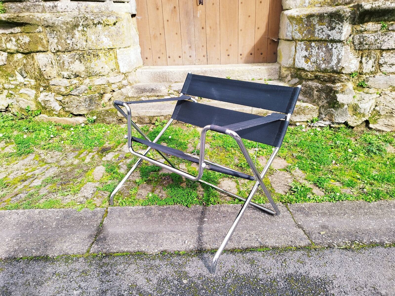 D4 folding armchair Marcel Breuer Tecta design