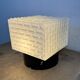 Vintage Square Milk Glass Wall or Ceiling Light, 1970s