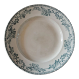 Plat de service terre de fer St Amand & Hamage modèle  Guadeloupe
