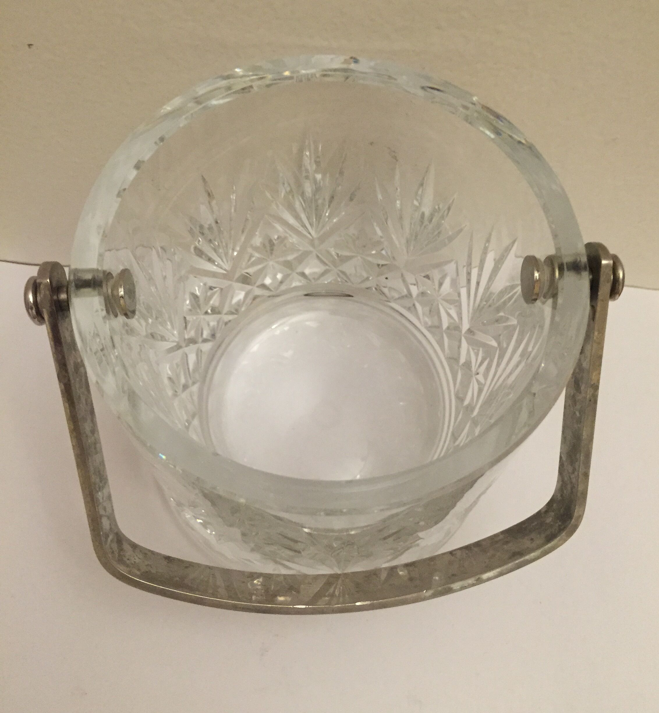 Saint Louis Crystal ice bucket