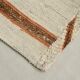 2x8 Brown & Beige Kilim Runner Rug, 71x260Cm