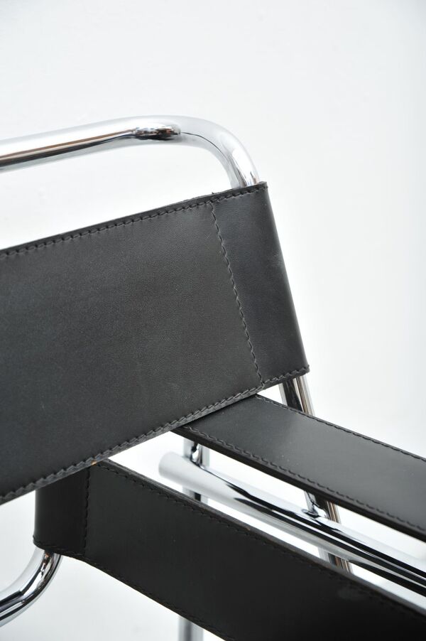 Chaise B3 Wassily par Marcel Breuer pour Knoll