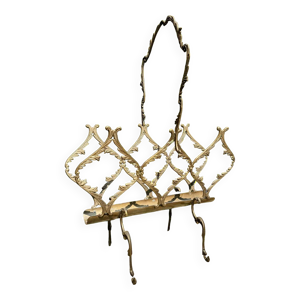 Porte revues en laiton